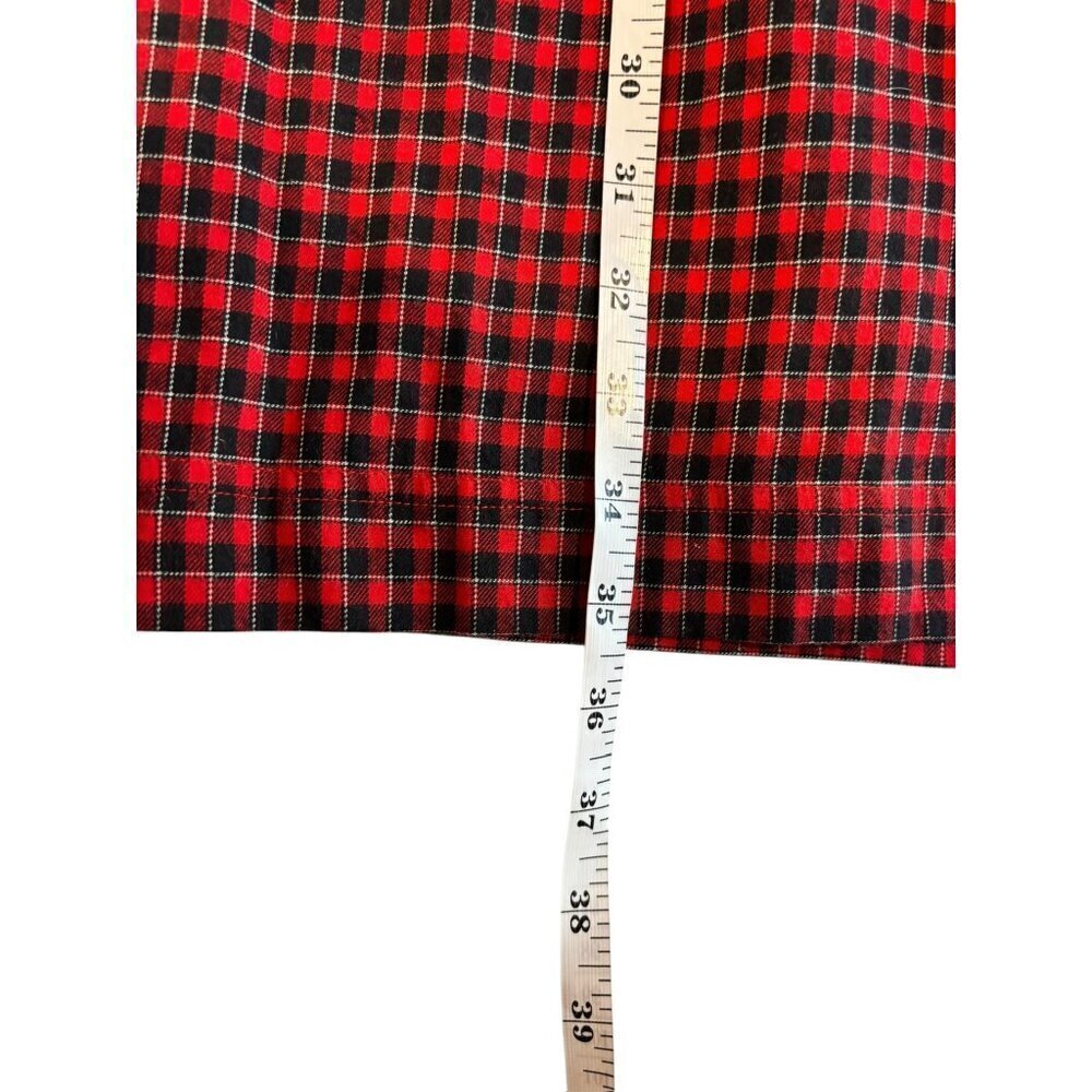 Susan Bristol Women's Red& Black Plaid Skirt - Picture 7 of 7
